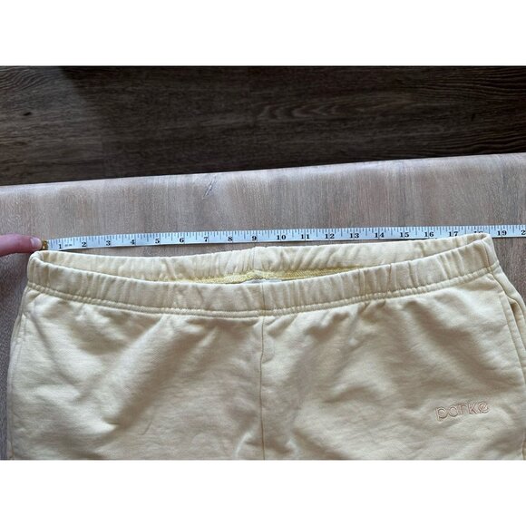 Parke Butter Yellow SET Hoodie + Sweatpants Size XXL Spring Cozies Collection - Picture 11 of 14